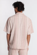 Textured Square Knit Short Sleeve Shirt thumbnail 3