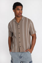 Chemise de tricot à rayures manches courtes thumbnail 6
