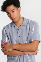Chemise de tricot à rayures manches courtes thumbnail 10