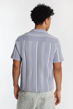 Chemise de tricot à rayures manches courtes thumbnail 11
