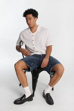 Chemise de tricot chevron à manches courtes thumbnail 5