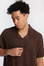 Chemise de tricot chevron à manches courtes thumbnail 7
