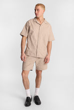 Cotton Textured Lace Pattern Short Sleeve Shirt thumbnail 5