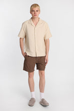 Textured Vertically Striped Shorts thumbnail 4