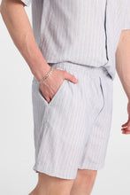 Textured Pinstriped Shorts thumbnail 6