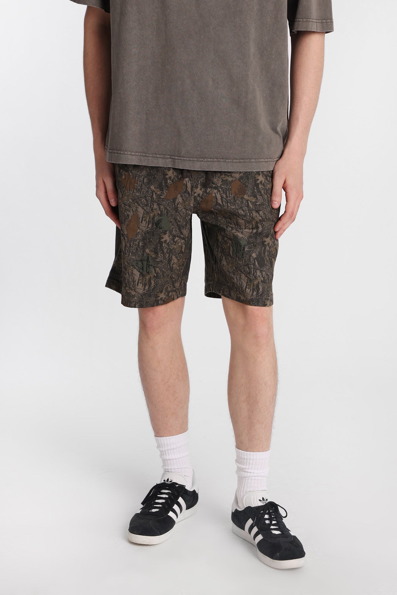 Relaxed Twill Shorts