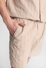 Short en tricot à rayures en dentelle texturée thumbnail 3