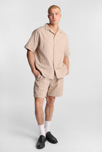 Short en tricot à rayures en dentelle texturée thumbnail 5