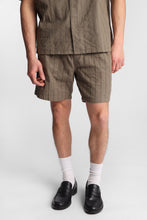 Short en tricot à rayures en dentelle texturée thumbnail 6