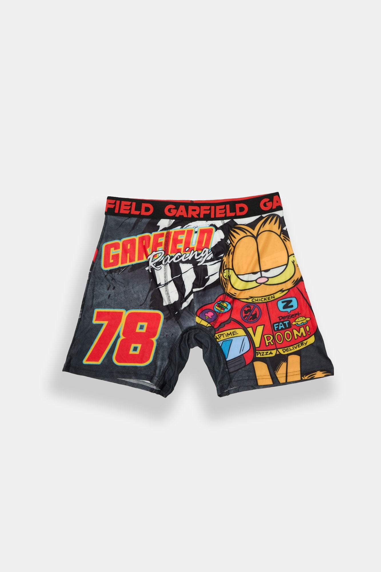 Garfield Racing Printed Boxer Briefs