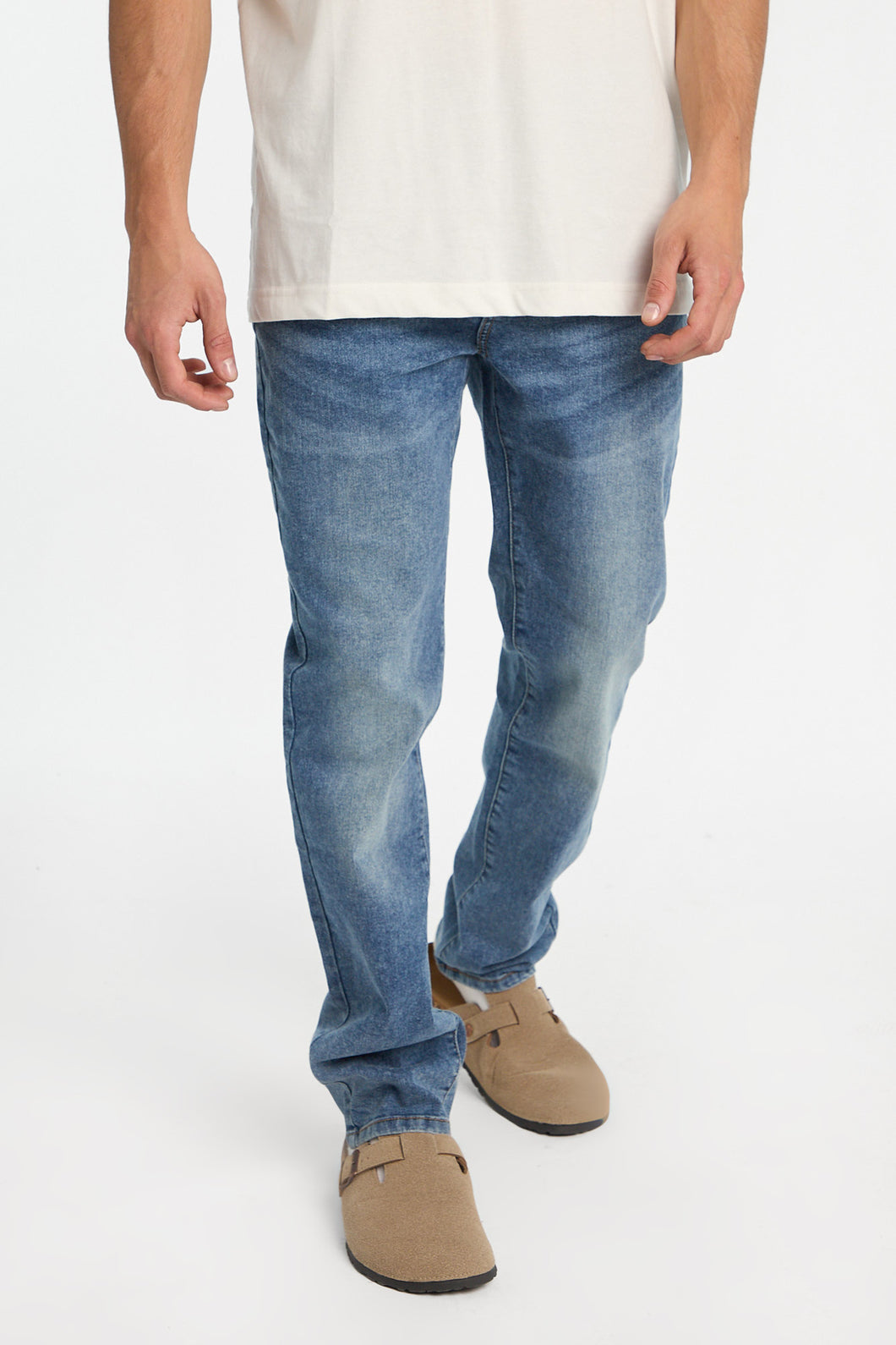 Jeans Brodie droit étroit