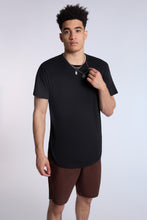 Essentials Scoop Hem Crew Neck Tee thumbnail 2