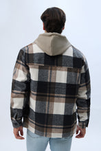 North Western Zip-Up Plaid Shacket thumbnail 4