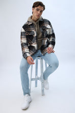 North Western Zip-Up Plaid Shacket thumbnail 5