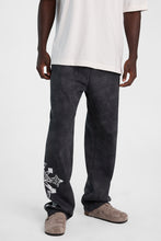 Arsenic Cross Graphic Washed Baggy Sweatpants thumbnail 1