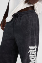 Arsenic Cross Graphic Washed Baggy Sweatpants thumbnail 2