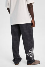 Arsenic Cross Graphic Washed Baggy Sweatpants thumbnail 3