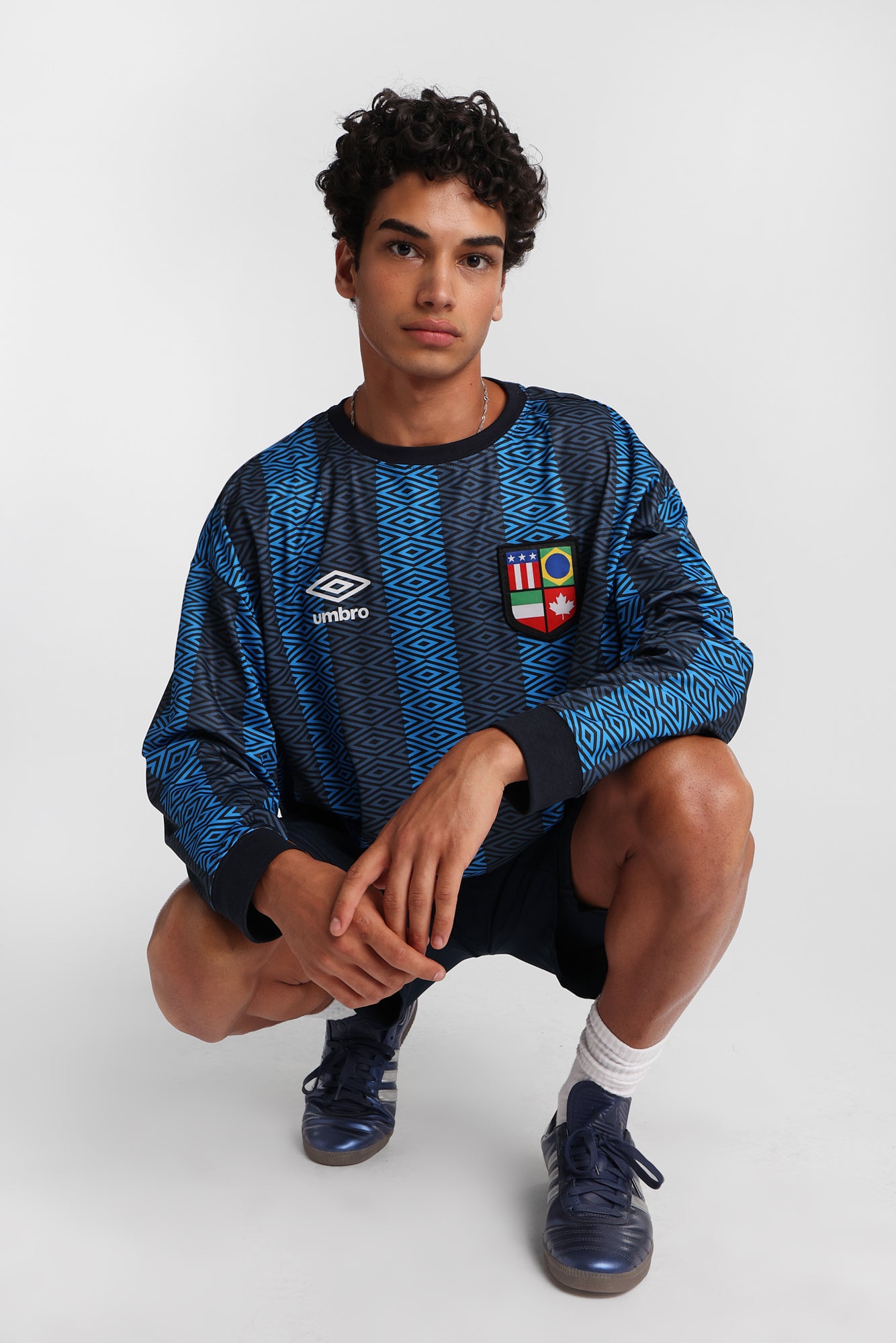 Umbro World's Game Graphic Long Sleeve Crew Neck Jersey – Bluenotes