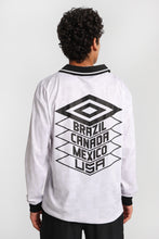 Jersey polo à manche longue col ras du cou Umbro World's Game thumbnail 3