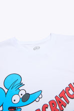 The Simpsons Itchy And Scratchy Graphic Tee thumbnail 2