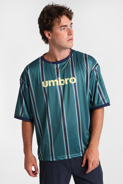 トップス Umbro Stripe Soccer Jersey Umbro Large Logo Striped Tee – Bluenotes