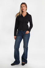 Button-Up Tie-Back Long Sleeve Shirt thumbnail 5
