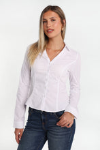 Button-Up Tie-Back Long Sleeve Shirt thumbnail 1