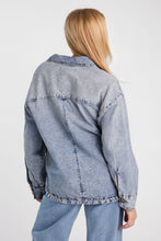 Washed Denim Long Sleeve Button-Up Shirt thumbnail 7