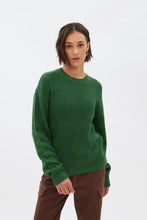 Ribbed Crew Neck Pullover Sweater thumbnail 1