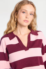 Chandail  de rugby à col polo à rayures thumbnail 6