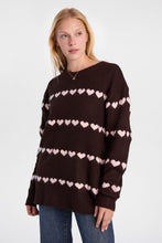 Ribbed Knit Oversized Crew Neck Sweater thumbnail 6