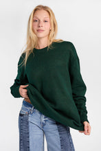 Ribbed Knit Oversized Crew Neck Sweater thumbnail 10