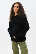 Waffle Knit Crew Neck Oversized Pullover Sweater thumbnail 10