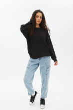 Cable Knit Crew Neck Pullover Sweater thumbnail 7