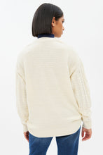 Cable Knit Crew Neck Pullover Sweater thumbnail 4