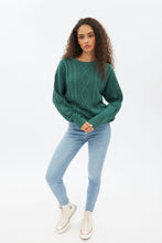 Cable Knit Crew Neck Pullover Sweater thumbnail 12