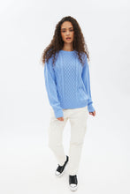 Cable Knit Crew Neck Pullover Sweater thumbnail 13