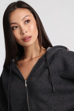 Fleece Oversized Zip-Up Hoodie thumbnail 3