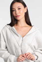 Fleece Oversized Zip-Up Hoodie thumbnail 6