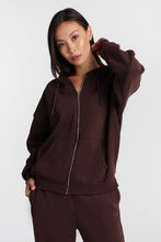 Fleece Oversized Zip-Up Hoodie thumbnail 13
