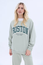 UNPLUG By Bluenotes Oversized Crew Neck Sweatshirt thumbnail 17