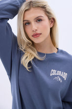 UNPLUG By Bluenotes Oversized Crew Neck Sweatshirt thumbnail 3