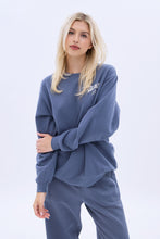 UNPLUG By Bluenotes Oversized Crew Neck Sweatshirt thumbnail 1