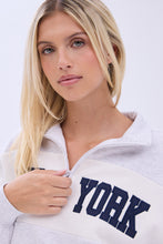 UNPLUG By Bluenotes Mock Neck Quarter-Zip Sweatshirt thumbnail 16