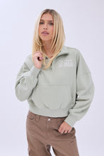 UNPLUG By Bluenotes Mock Neck Quarter-Zip Sweatshirt thumbnail 5