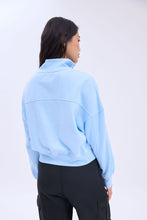 Sweat-shirt à quart zippé UNPLUG Par Bluenotes thumbnail 4