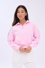 UNPLUG By Bluenotes Mock Neck Quarter-Zip Sweatshirt thumbnail 21