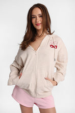 Graphic Zip-Up Oversized Hoodie thumbnail 2