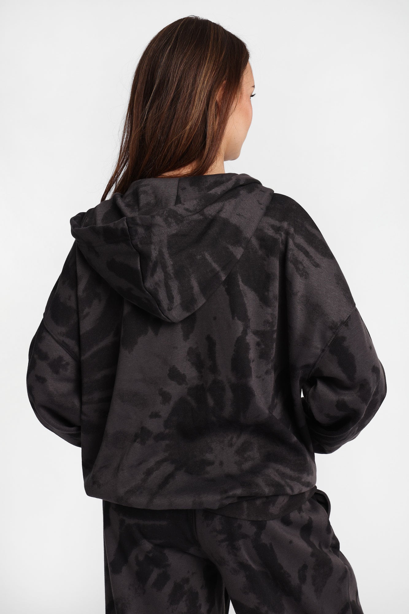 Tie-Dye Oversized Zip-Up Hoodie – Bluenotes