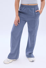 UNPLUG By Bluenotes Mid Rise Seam Detail Wide Leg Sweatpants thumbnail 1